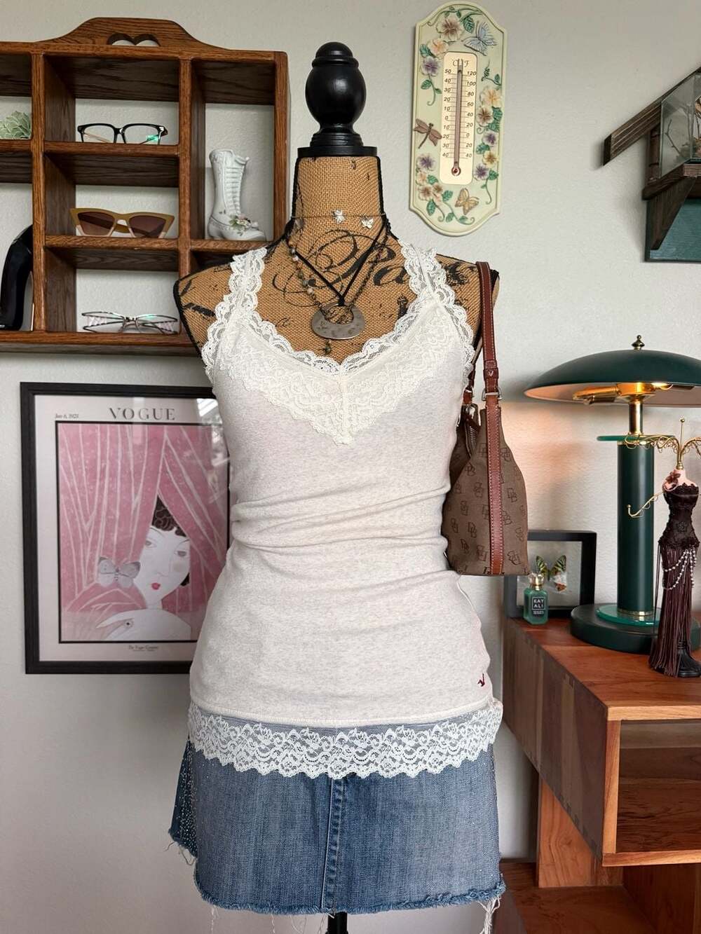 Hollister Lace Cami Tank Top